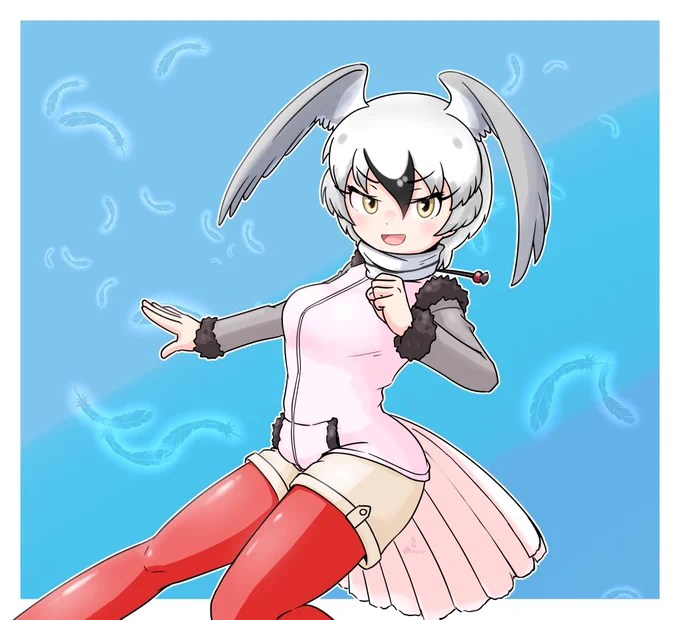 お迎えできたので描いた #けもフレ3 #けものフレンズ