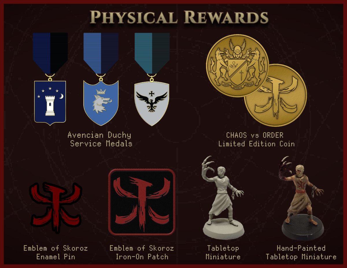 A powerful lineup of exclusive Necrofugitive collectibles are available as part of our <a href="/Kickstarter/">Kickstarter</a> campaign.

Take the real-world by storm with your own Necrofugitive tabletop miniature and more! Only available for a limited time.
#gamedev #indiedev