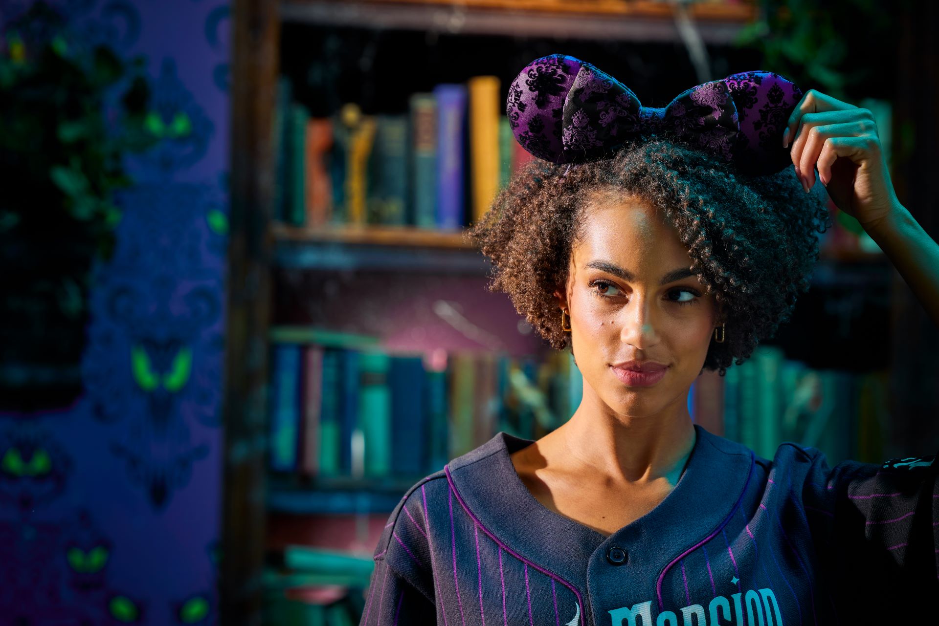Disney - ◇新品◇ホーンテッドマンション◇ケープ◇カチューシャ◇完売◇人気◇ハロウィン ディズニーランド、「ホーンテッドマンション」カチューシャが