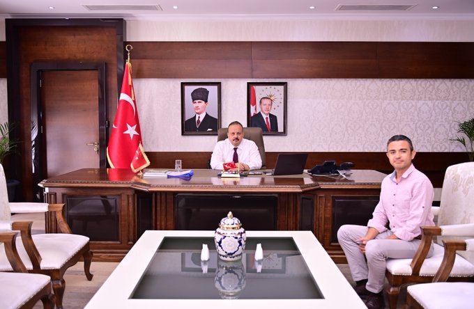 Söke Un Fabrikası Genel Müdürü Akın Vali Canbolat’ı Ziyaret Etti