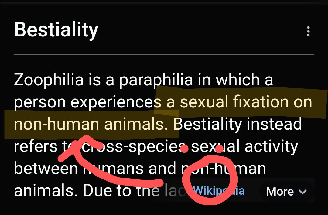Brandon98171003's tweet photo. "Furry porn is norma, harmless and not zoophilia"
Me: https://t.co/VcnlU8lJfX