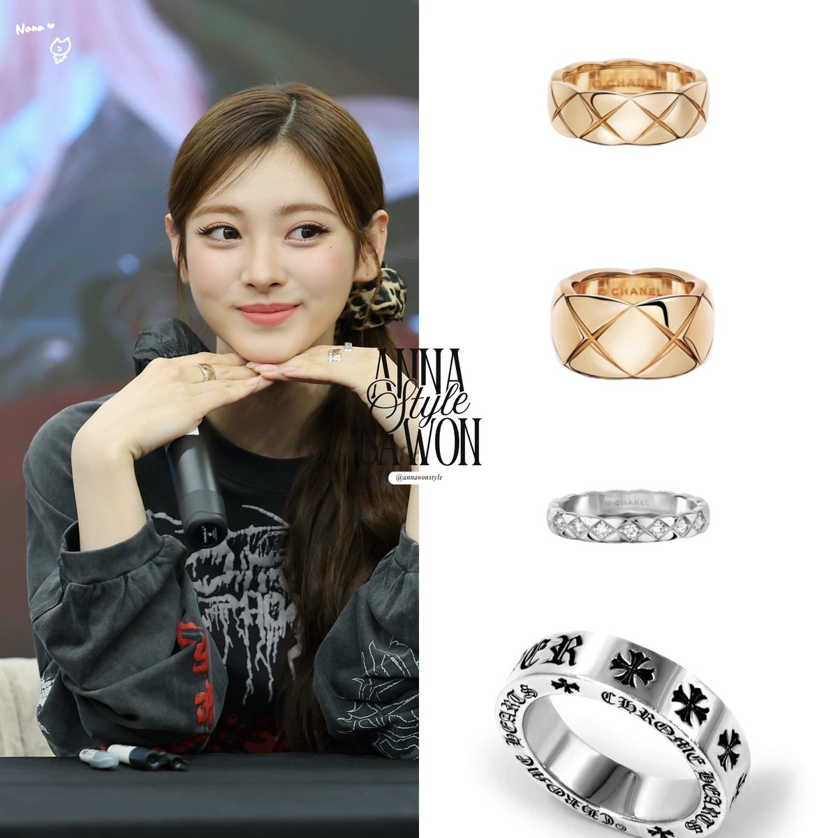 250703 — Anna at Hello Live Fansign event wearing 032c , ganni