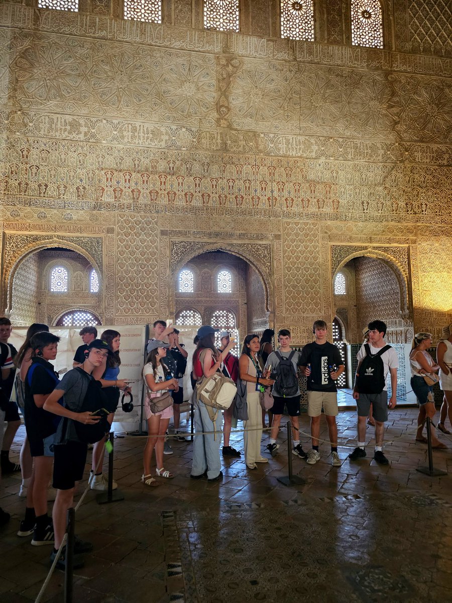 We saw buildings and rooms of all different styles and time periods, learning how it all came together to create the Palace we visited today.