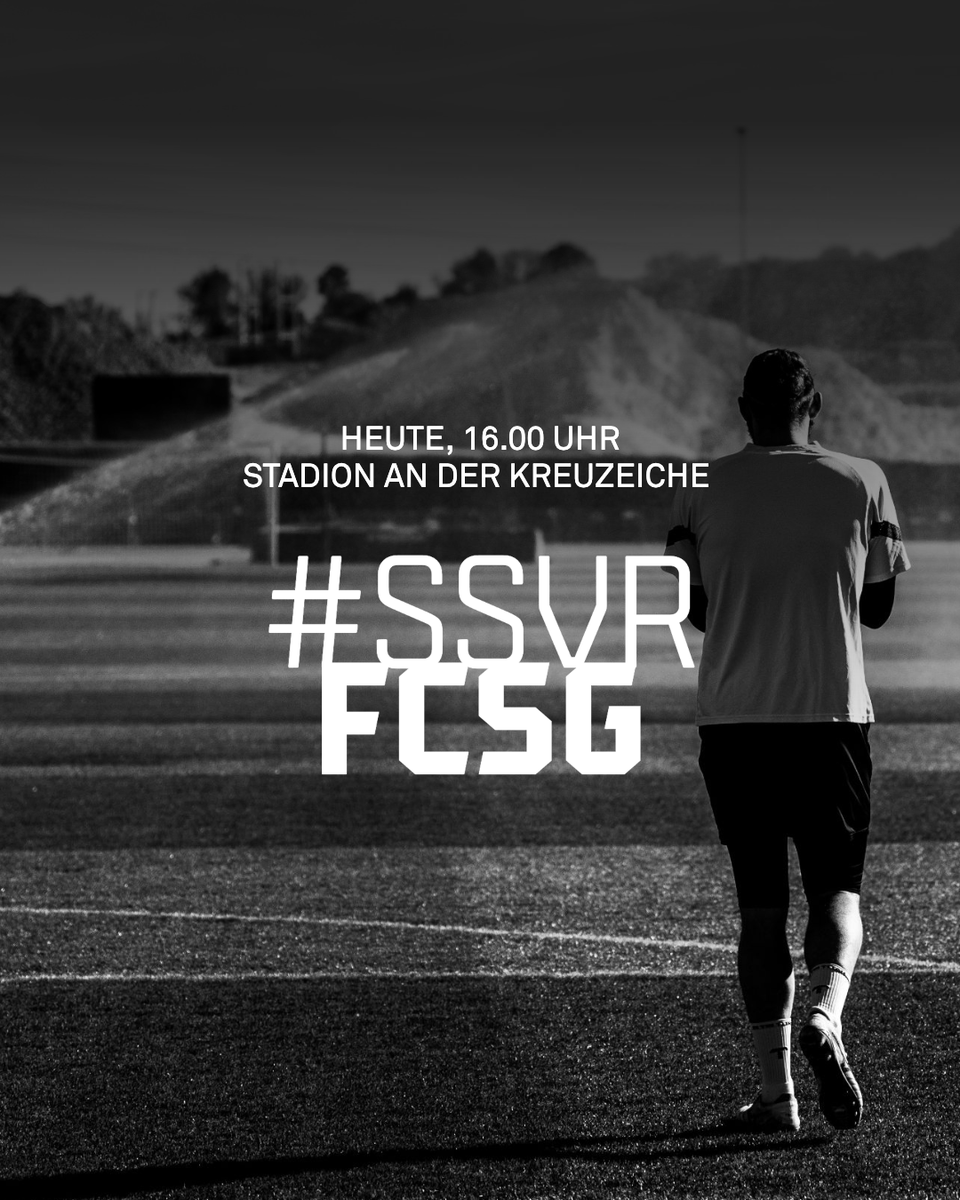 𝐁𝐥𝐢𝐭𝐳𝐭𝐮𝐫𝐧𝐢𝐞𝐫 𝐢𝐧 𝐑𝐞𝐮𝐭𝐥𝐢𝐧𝐠𝐞𝐧 🇩🇪
Heute trifft unser  #FCSG im Stadion an der Kreuzeiche in einem Blitzturnier auf den 1. FC Kaiserslautern und den SSV Reutlingen. ⚽ Die drei Teams spielen je zweimal 30 Minuten gegeneinander. ⏱️
#FCSG #GrüewissImHerz