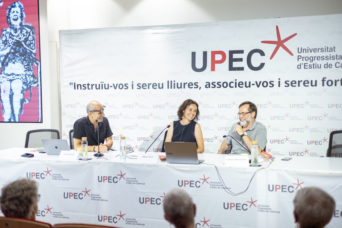 Universitat Progressista d'Estiu de Catalunya (@upec_cat) on Twitter photo 📌 Mens sana in corpore sano: esport i canvi social
👤 <a href="/anna_caula/">Anna Caula</a>, entrenadora de bàsquet i secretària general d'<a href="/esportcat/">Esports</a> (2021-2024).
👤 <a href="/SantacanaT36942/">Carles Santacana Torres</a>, catedràtic de <a href="/ContemporaniaUB/">Secció d'Història Contemporània i Món Actual (UB)</a>, historiador de l’esport
🔴 Segueix la taula rodona en directe: youtube.com/watch?v=081qyW… 📌 Mens sana in corpore sano: esport i canvi social
👤 <a href="/anna_caula/">Anna Caula</a>, entrenadora de bàsquet i secretària general d'<a href="/esportcat/">Esports</a> (2021-2024).
👤 <a href="/SantacanaT36942/">Carles Santacana Torres</a>, catedràtic de <a href="/ContemporaniaUB/">Secció d'Història Contemporània i Món Actual (UB)</a>, historiador de l’esport
🔴 Segueix la taula rodona en directe: youtube.com/watch?v=081qyW…