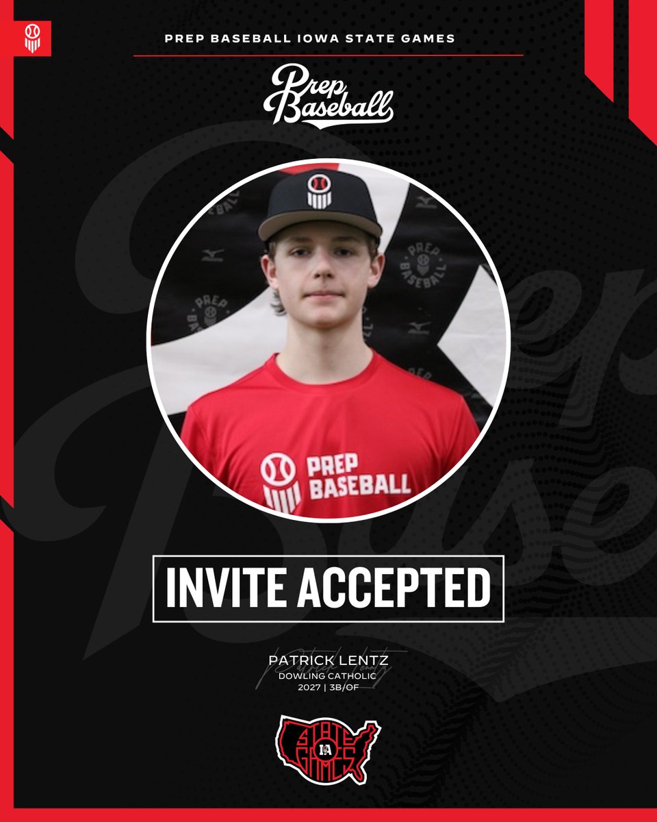 Prep Baseball Iowa (@prepbaseballia) on Twitter photo ๐๐ผ๐๐ฎ ๐ฆ๐๐ฎ๐๐ฒ ๐๐ฎ๐บ๐ฒ๐: ๐๐ฏ๐ท๐ช๐ต๐ฆ ๐๐ค๐ค๐ฆ๐ฑ๐ต๐ฆ๐ฅ โ
Patrick Lentz | <a href="/patlentz0212/">Patrick Lentz</a>
โน๏ธ 2027, 3B/OF, Dowling Catholic
๐ค loom.ly/bIeRf2U
Who's Next?! โคต๏ธ
loom.ly/D606Qbo ๐๐ผ๐๐ฎ ๐ฆ๐๐ฎ๐๐ฒ ๐๐ฎ๐บ๐ฒ๐: ๐๐ฏ๐ท๐ช๐ต๐ฆ ๐๐ค๐ค๐ฆ๐ฑ๐ต๐ฆ๐ฅ โ
Patrick Lentz | <a href="/patlentz0212/">Patrick Lentz</a>
โน๏ธ 2027, 3B/OF, Dowling Catholic
๐ค loom.ly/bIeRf2U
Who's Next?! โคต๏ธ
loom.ly/D606Qbo