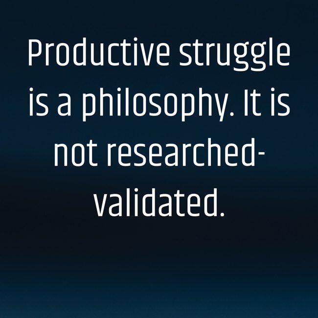 Another takeaway from Dr. Archer: