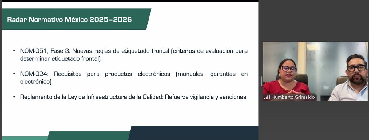 ¿Qué implica la fase 3 de la NOM-051 de etiquetado frontal en #México? Más información en el webinar “Exportar a México sin obstáculos – importancia del cumplimiento de las normas oficiales mexicanas NOMs” de la <a href="/inteligencia_me/">AGEXPORT Inteligencia de Mercados</a>  #normas #México <a href="/NotiAgexport/">Noticias AGEXPORT</a>