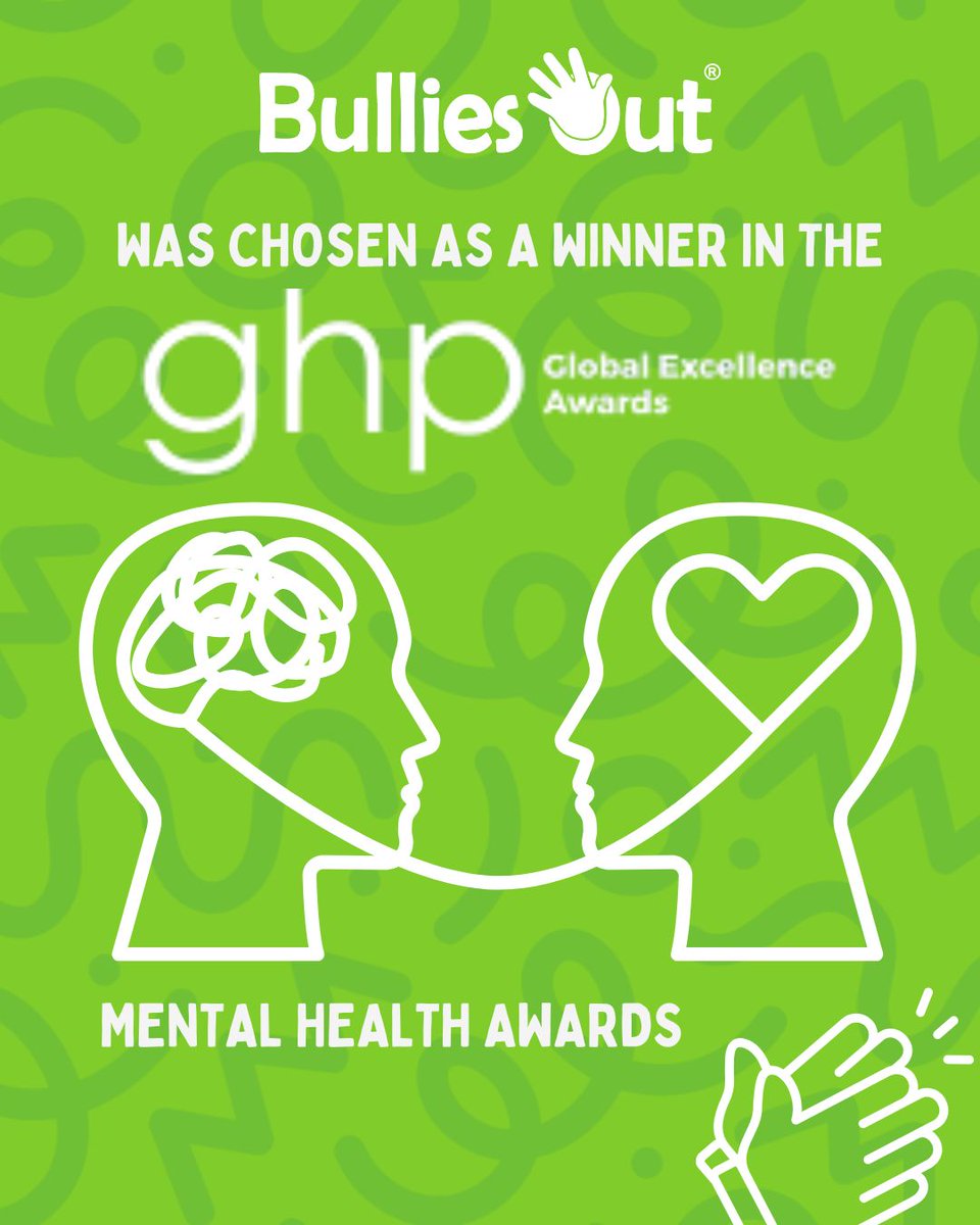 👏 We’ve been featured in @Global_H_Pharmaas one of their winners for the Mental Health Awards 2025!

If you’d like to find out more about the work that we do, please do so here 👉 bulliesout.com/what-we-do/

#antibullyingcharity #antibullying #mentalhealth #mentalhealthawards