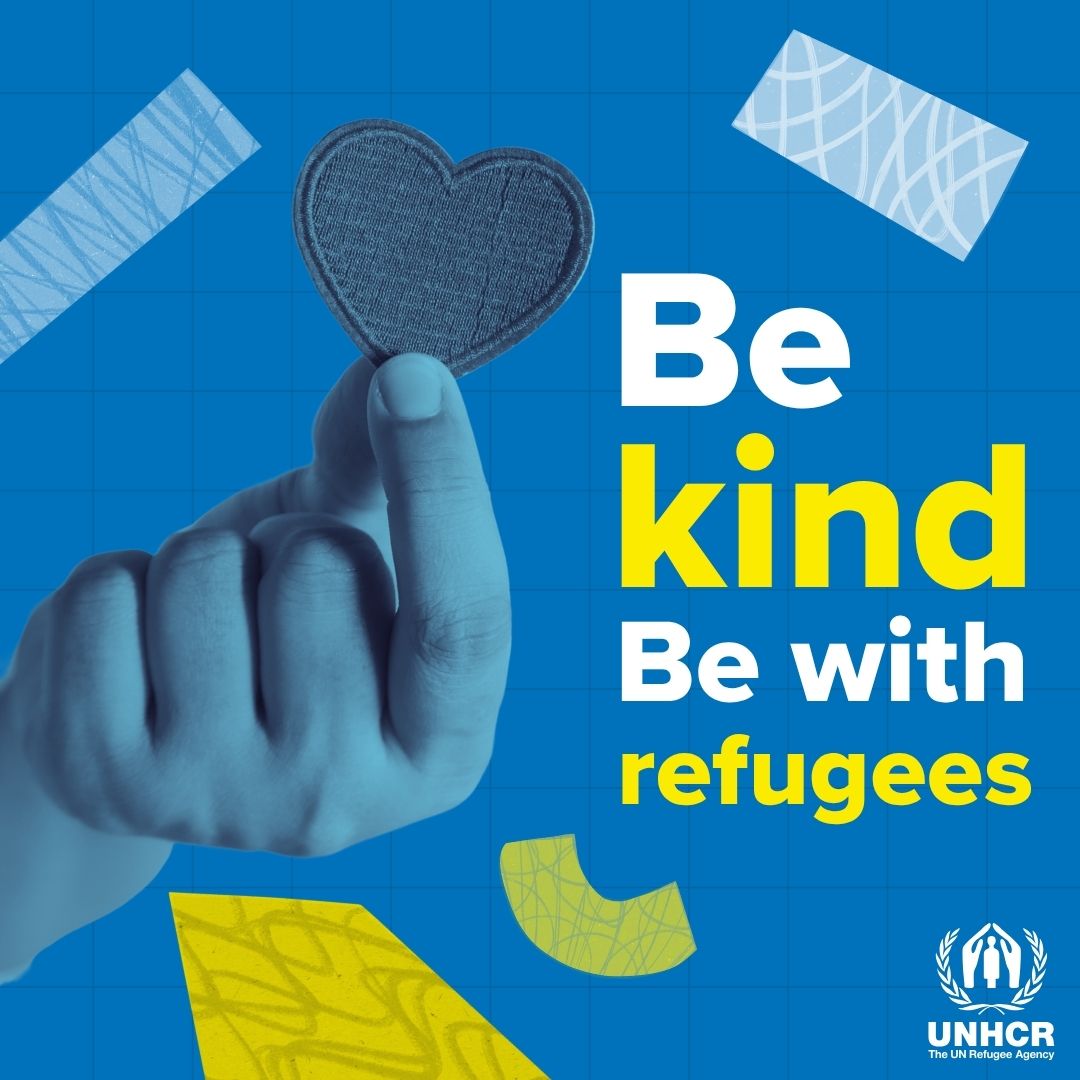 UNHCRIraq's tweet image. Everyone deserves safety, respect, and a chance to rebuild 💙