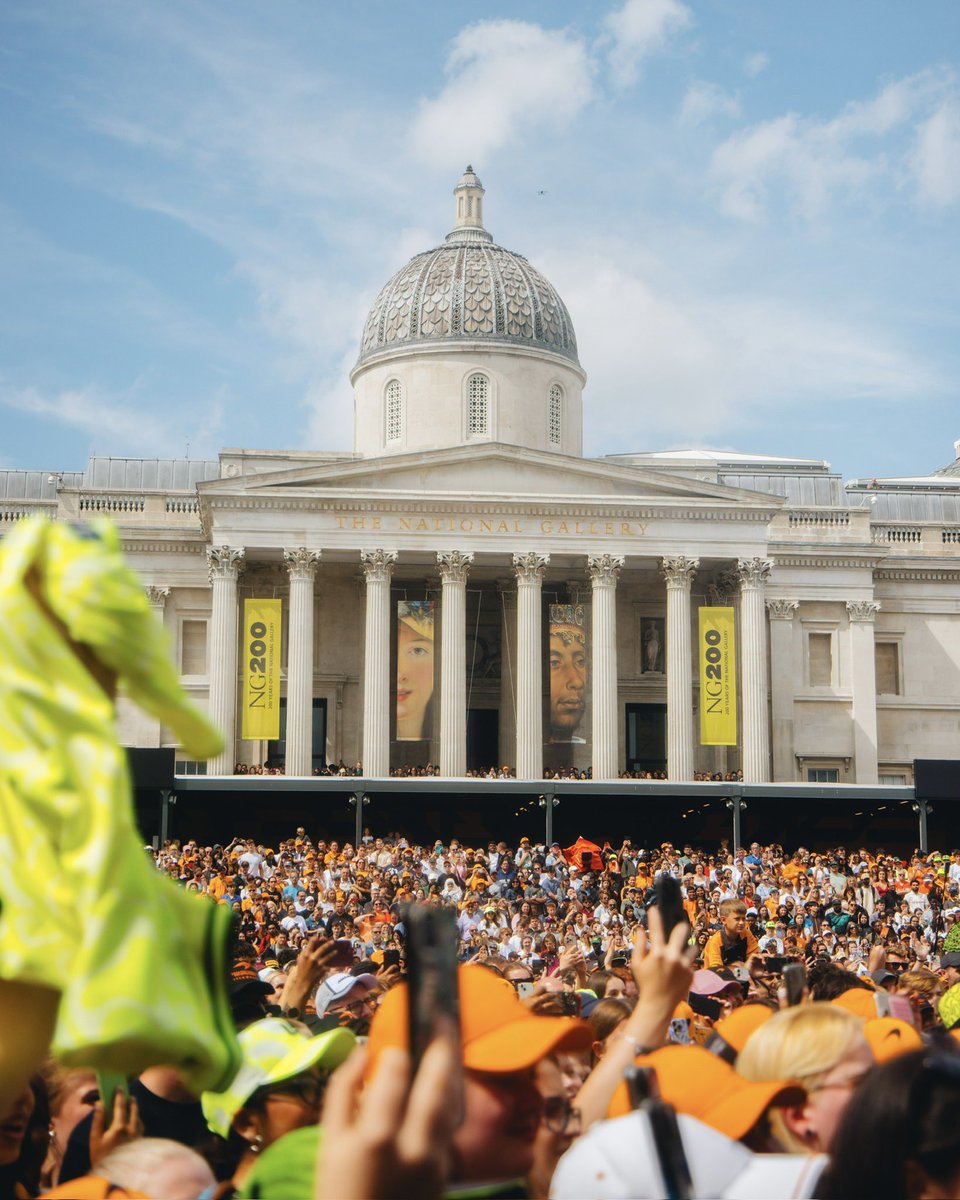 What a day, London. 🧡
 
Thank you to everyone who joined us for McLaren Racing Live yesterday.