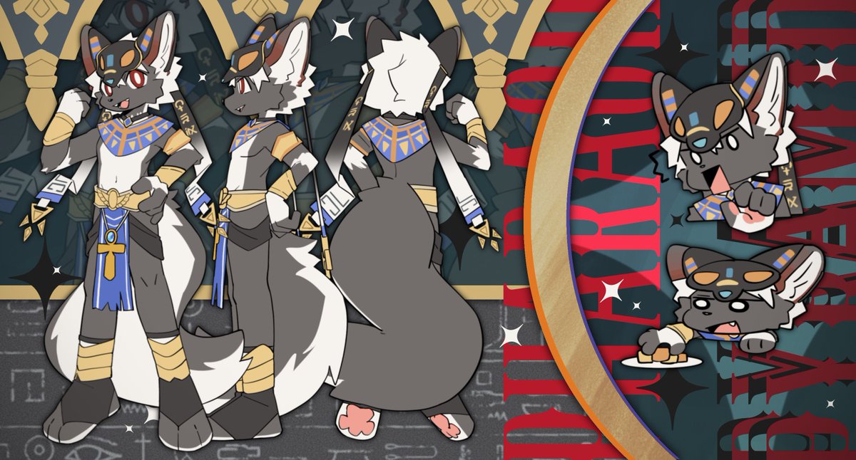 沉寂了很久的新设定-法老小狼登场~！（新装补全中~）
超感谢<a href="/MgggDia/">镁嗲嗲</a>