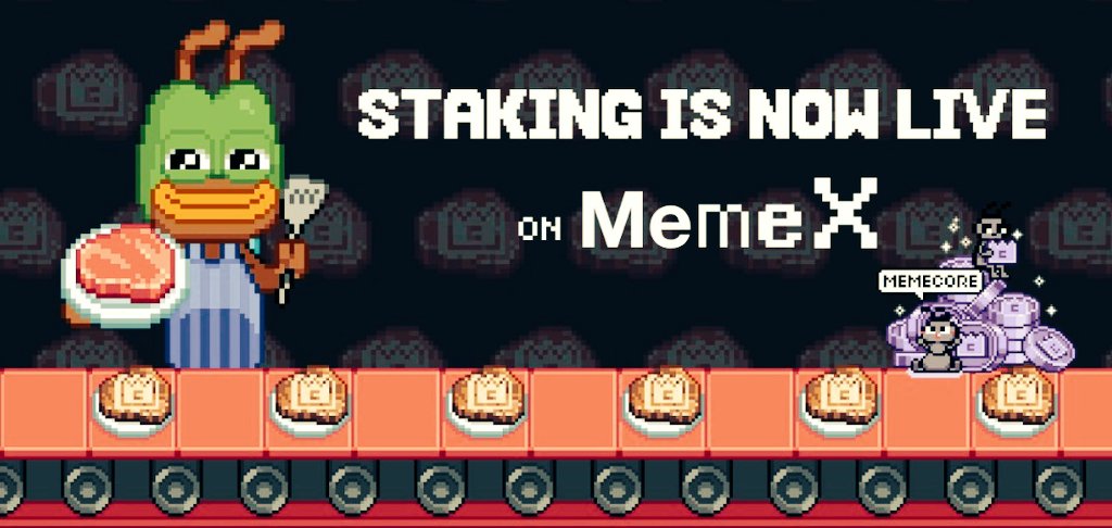 Staking for MemeX is live🔥

Stake $M token on MemeX 🔗 app.memex.xyz/staking

when you stake your $M you get $stM it's 1:1 token equivalent.

You can easily get reward for staking, and also you can use it to join the arena battle, It’s your ticket to rewards.