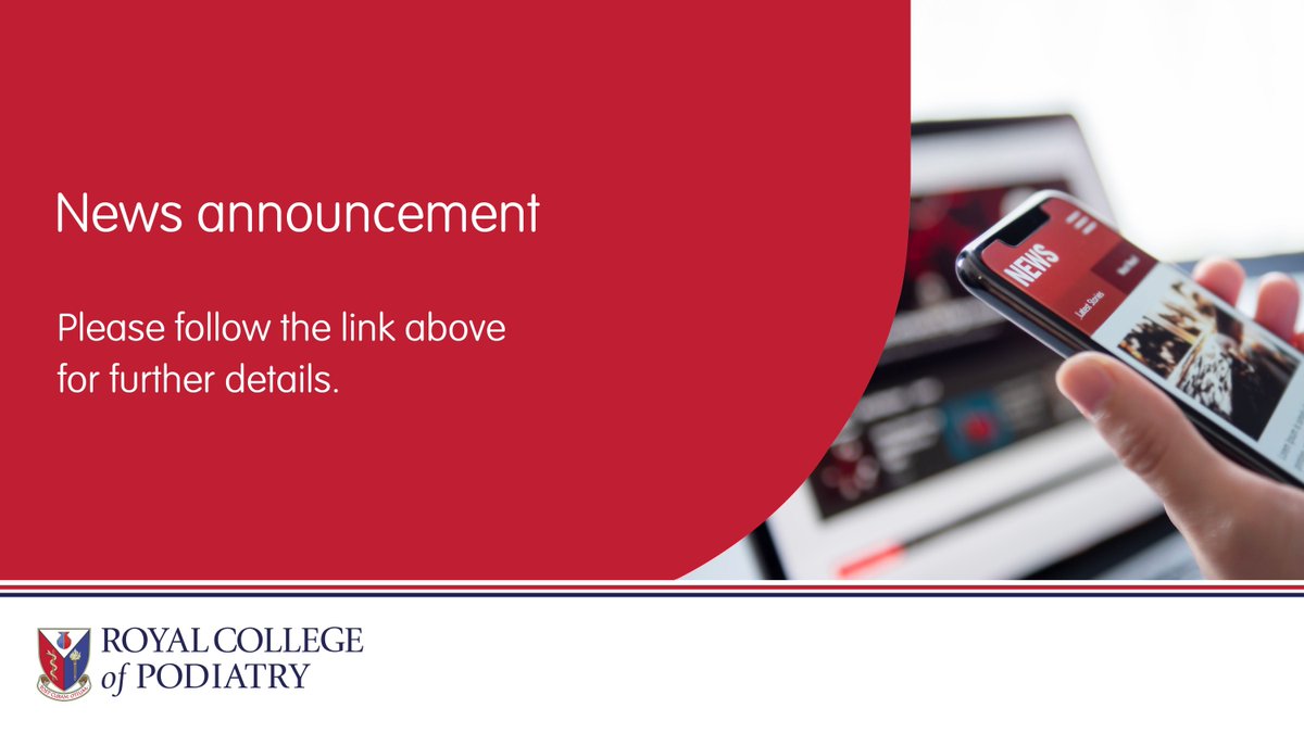 The Royal College of Podiatry responds to the government's 10-year plan for the NHS: rcpod.org.uk/news/the-royal…