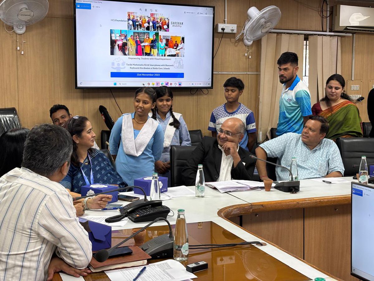 KathaIndia's tweet photo. Katha’s Mobile STEM and Digital Labs are taking computers, robotics, and story-led learning to over 5,000 children in Gautam Buddha Nagar.
With @HCL_Foundation & Govt of UP, we are bringing technology to where the children are.
#Katha #MobileSTEM #DrivingFutures #HCLFoundation https://t.co/xQ07NMNbZ0
