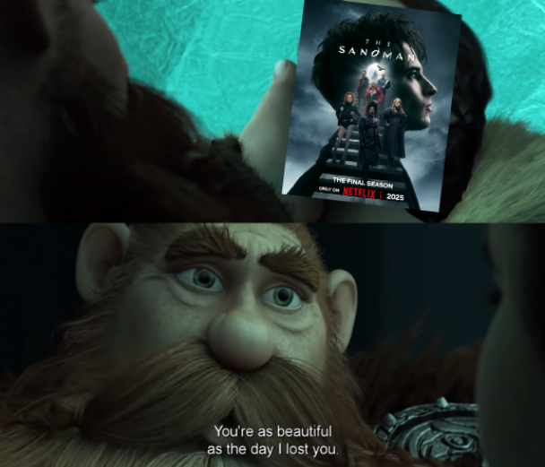 callmesonix's tweet photo. this is how i'm feeling about the sandman season two so far, totally worth the wait https://t.co/ulJV0HtlsF