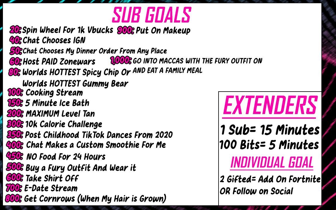 UNCAPPED SUBATHON STARTING TONIGHT