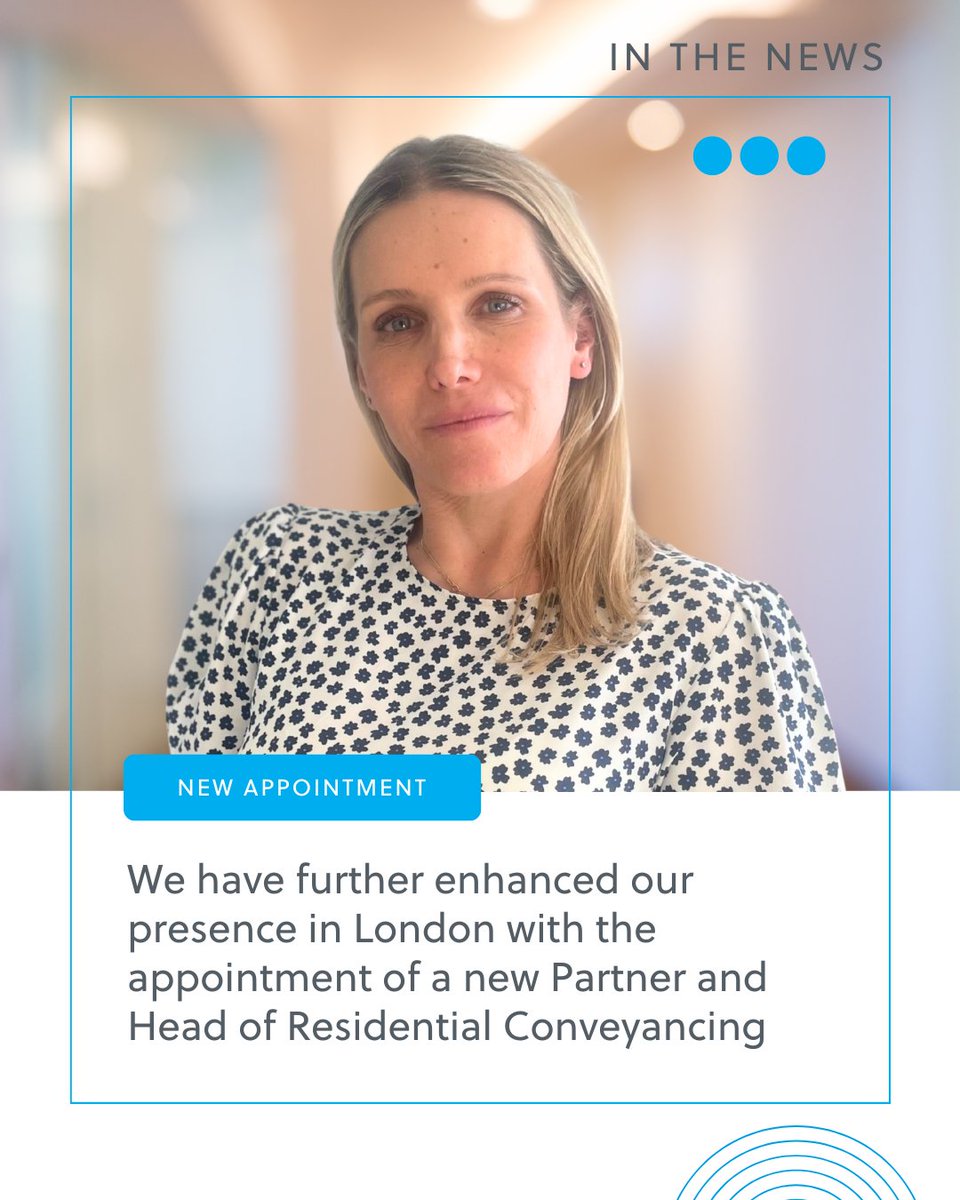 We’d like to welcome Monika Haidar to Gilson Gray as our new Partner and Head of Residential Conveyancing in London.
 
🔗 Click here to read more about this appointment, with comments from Glen Gilson, our Chairman and Managing Partner: gilsongray.co.uk/blog/gilson-gr…