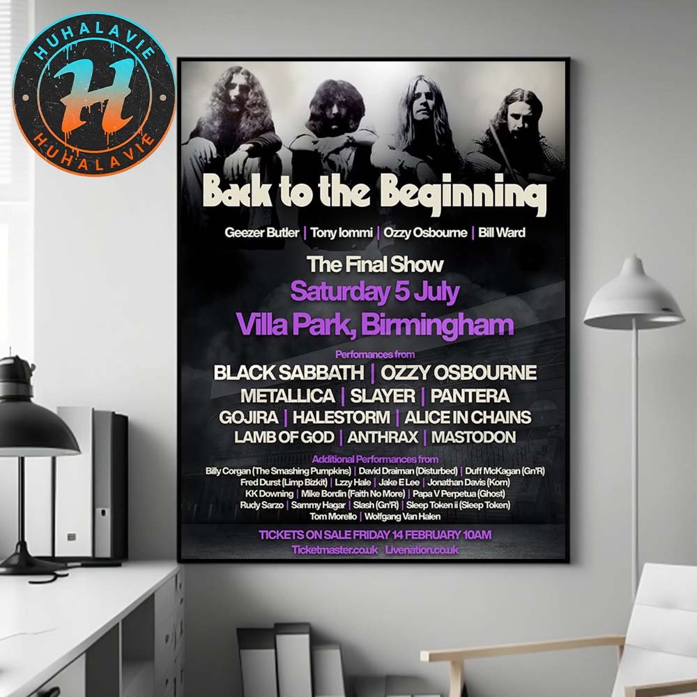 Huhalavie's tweet photo. Black Sabbath Back To The Beginning The Final Show At Villa Park Birmingham On July 5 2025 Lineup Poster Canvas
#BackToTheBeginning #BlackSabbath #ozzyosbourne
>> Poster: https://t.co/5y7Gb6tnre
>>> T-Shirt: https://t.co/E4bfHxbREK
>>> Washed T-Shirt: https://t.co/CLMm5TgRZA https://t.co/7suVeOVtu9