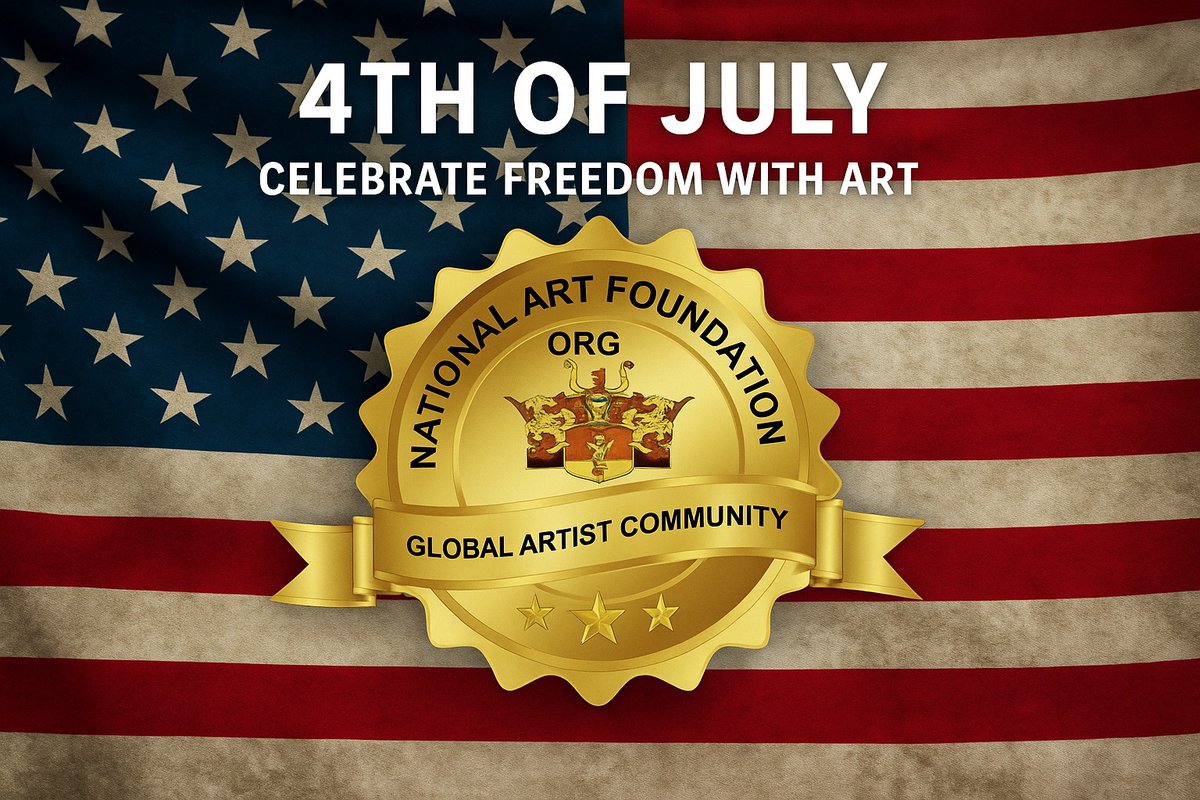 NationalArt_Org's tweet photo. Celebrating the Spirit of Independence through Art!
#Happy4thofJuly #USA #IndependenceDay #RedWhiteandBlue♥️ #FamilyandFriends https://t.co/3HD41CCPHY