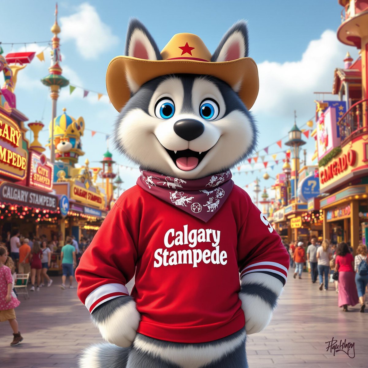GrantKelba's tweet photo. Yahoo, Calgary! 🤠
There’s nothing quite like the Calgary Stampede to bring our city together. From the thrill of the rodeo to the smell of mini donuts and the sound of live music, the Stampede is pure joy in every corner https://t.co/plCO9hovBY