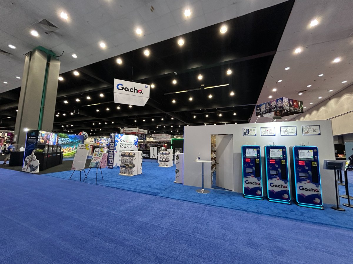 Play_Gacha's tweet image. ／
📢アニメエキスポ in ロサンゼルス #ガチャ 初出展
＼

Let's Play Gacha at #AnimeExpo2025 ✨
Get a Japanese Authentic Gacha sold in the US 
”Now only at AX”!!

Come visit our booth at E-10!

✔More than 50 hot gacha items from Japan!
✔Try spinning a Gacha for FREE!　※promtion…