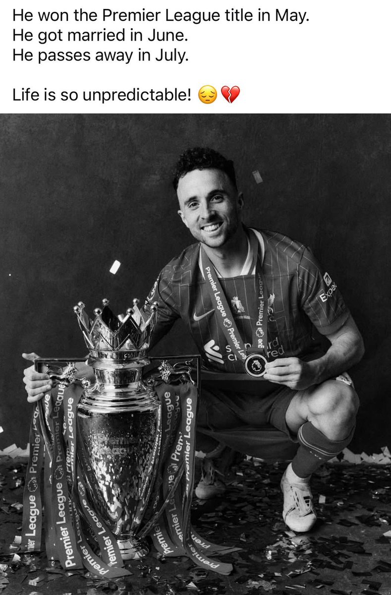 NathStockLFC97's tweet image. Absolutely gutted, shell shocked, still can’t believe it. feel so sad for his family💔 will never forget what you have done for this club🔴YNWA #LFC #20 
#Diogojota