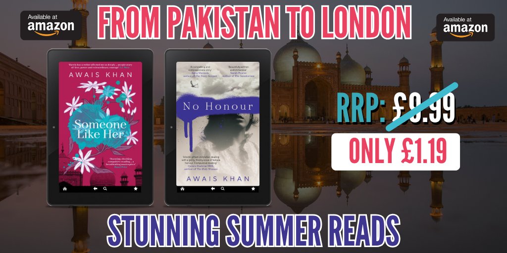 From Pakistan to London! I think this very succinctly describes my books! Now fabulously discounted 

geni.us/eIzNH
geni.us/itAkA

"Beautifully written"
COSMOPOLITAN 

"So powerful"
HEAT

#BooksWorthReading #RanbirKapoor