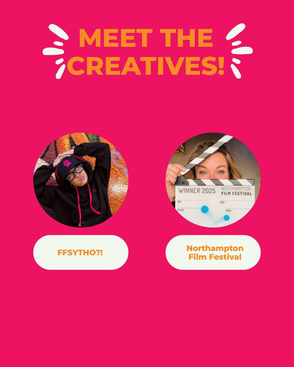 Northampton Film Festival (@nnfilmfestival) on Twitter photo We've got a stellar line up of stalls + free activities (film, photography, music) for you at this Saturday's Northants Makers Market.
Pop down to Northampton Market Square + find us all outside our arts space The Creative Place 11am-4pm Sat 5 July
northamptonfilmfestival.eventive.org/schedule/north… We've got a stellar line up of stalls + free activities (film, photography, music) for you at this Saturday's Northants Makers Market.
Pop down to Northampton Market Square + find us all outside our arts space The Creative Place 11am-4pm Sat 5 July
northamptonfilmfestival.eventive.org/schedule/north…