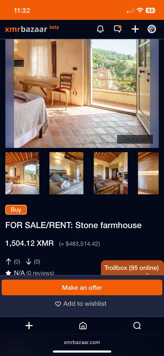 My Italian grandmother always asked: 

“ But Douglas, can you buy anything with those manero’s?”

Yes Nana, look!! Looks like there is plenty of room to park a chopper there too! 😜

We are just getting started Monero Fam! All we have to do is use it, and Monero’s destiny will