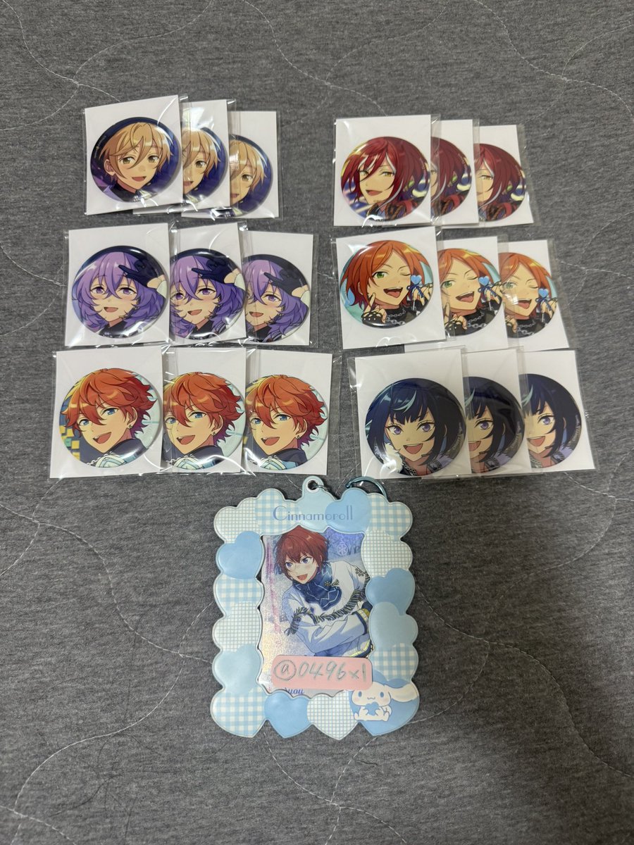 0496x1's tweet photo. あんスタ 缶バッジ イベコレ テーマ フィーチャー アルバム コレクション

譲 忍 なずな つむぎ カンナ こはく
    友也 ユメ スバル 夏目 ひなた エス

求 同種 idol 司

秋葉原手渡し又は郵送での交換希望
星4の場合 2：1での交換も可⭕️

検索からでもお気軽にお声掛けください https://t.co/8iw86rEBMe
