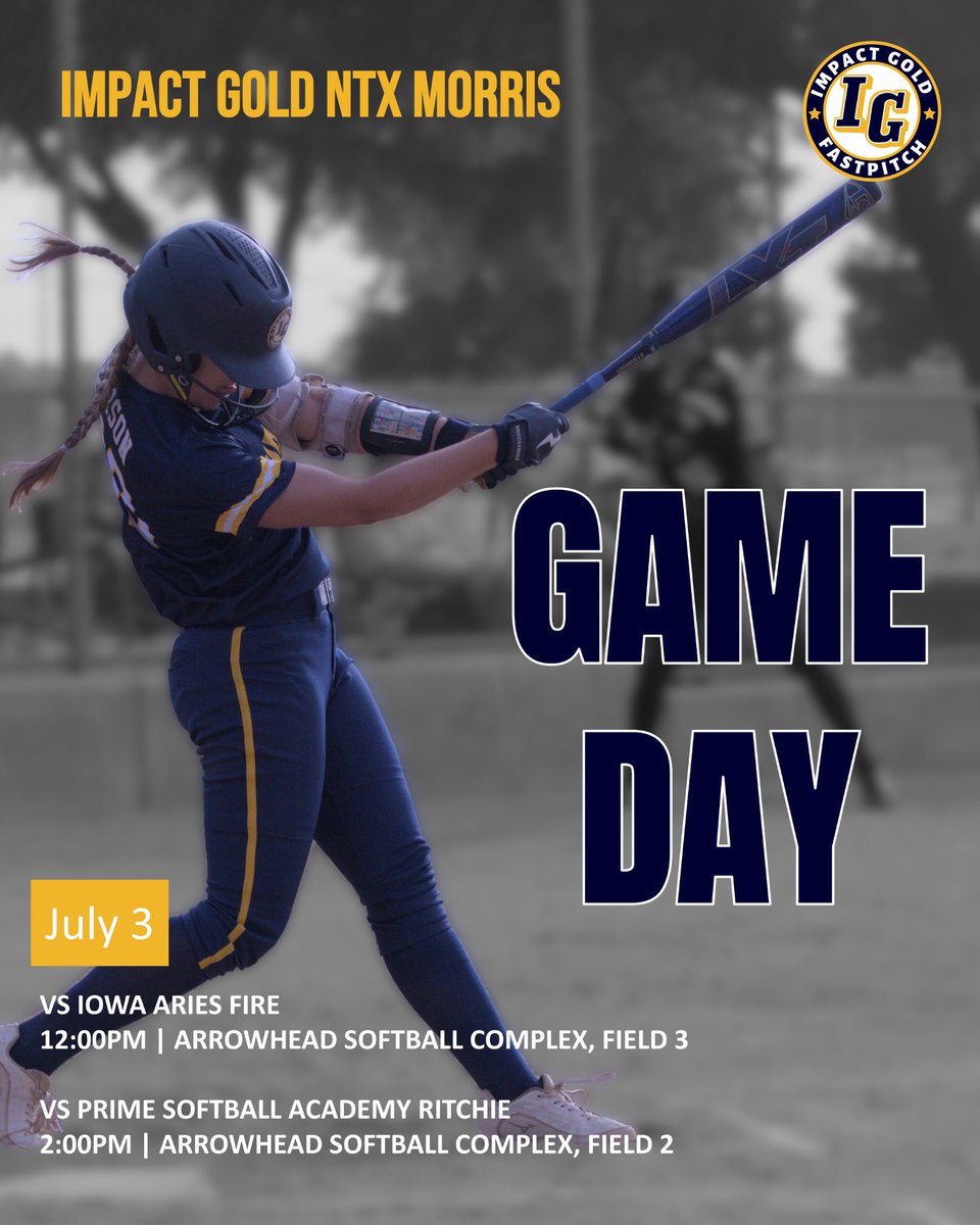 It’s game day in Broken Arrow!! 🥎🥎