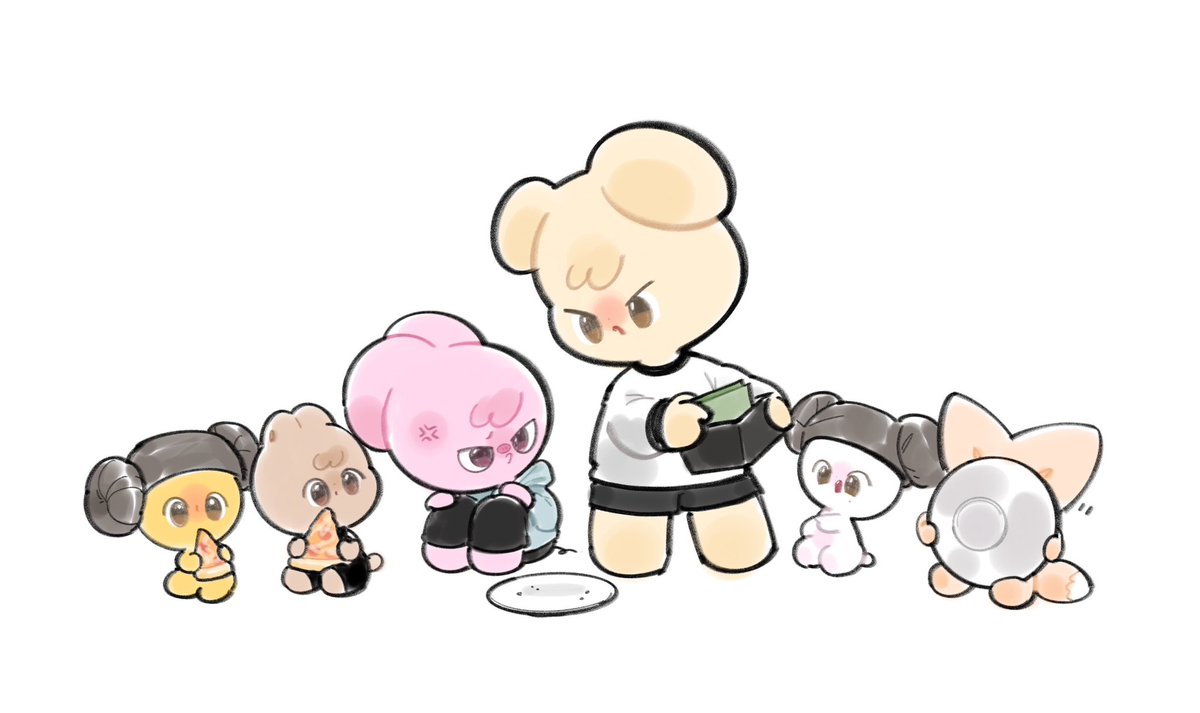 uhseuy's tweet image. 小气鬼ksm 
#SKZOOfanart