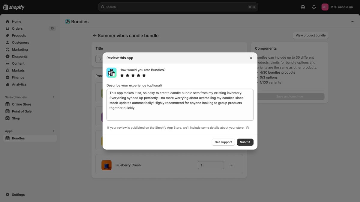 Ayush Soni (@ayysoni) on Twitter photo BIG SHOPIFY UPDATE 🚨
Now you can request app reviews from the app itself with the app bridge! Thanks <a href="/ShopifyDevs/">Shopify Developers</a> BIG SHOPIFY UPDATE 🚨
Now you can request app reviews from the app itself with the app bridge! Thanks <a href="/ShopifyDevs/">Shopify Developers</a>