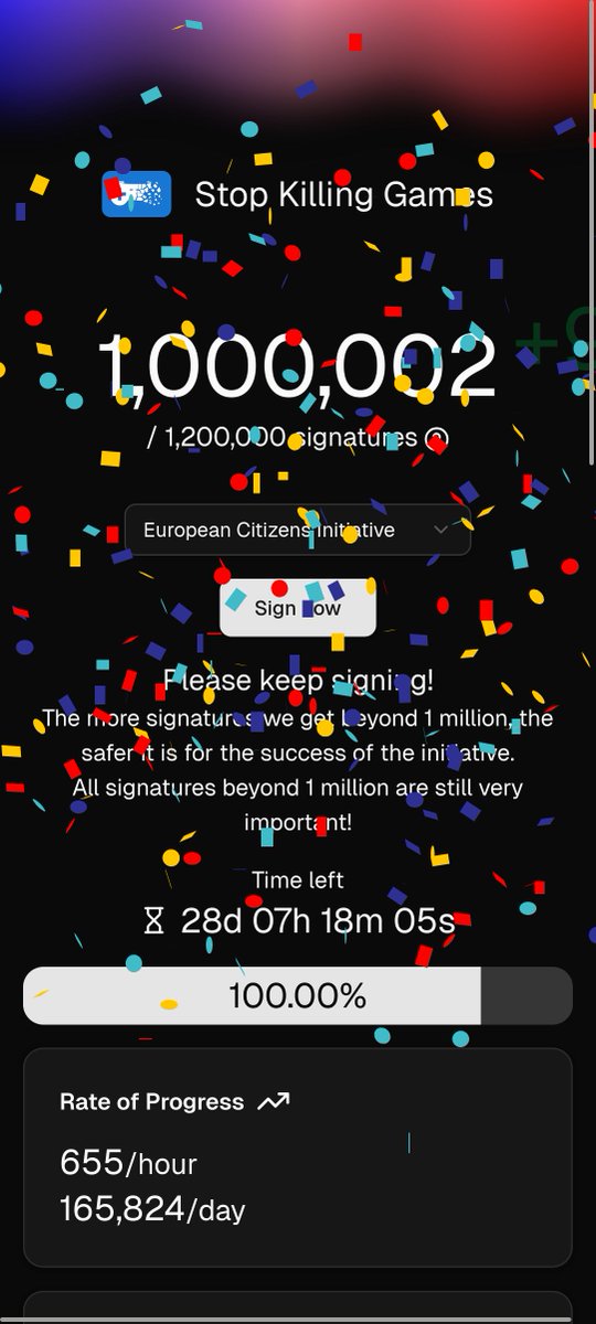 YES! We did it!
#StopKillingGames