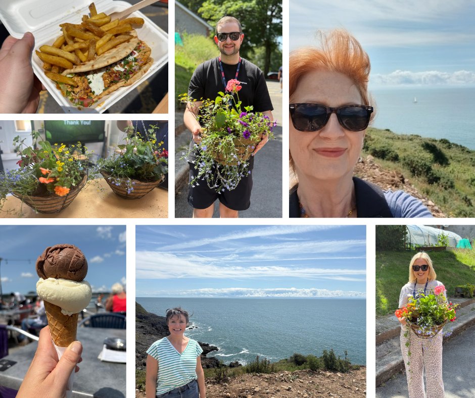 SwanseaBJBF's tweet image. Cafodd Gŵyl Lles Haf Staff @GowerCollegeSwa ei chynnal heddiw! ☀️

Roedd tîm #GSGD yn falch o wneud y mwyaf o’r gweithgareddau gwych a gynigiwyd! 🌱🌊🍦
#Lles #Abertawe