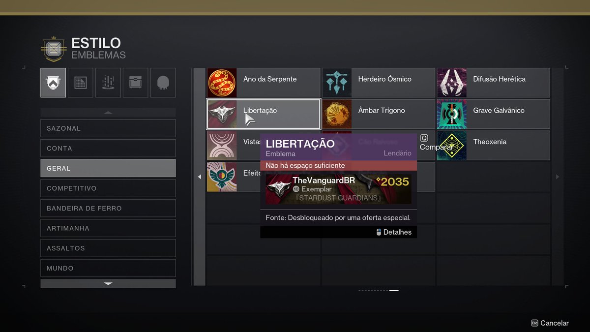 Saiu o emblema do Alak-hul cover. Se você se qualifica para recebê-lo, pode resgatá-lo nas Coleções. #D2Creator