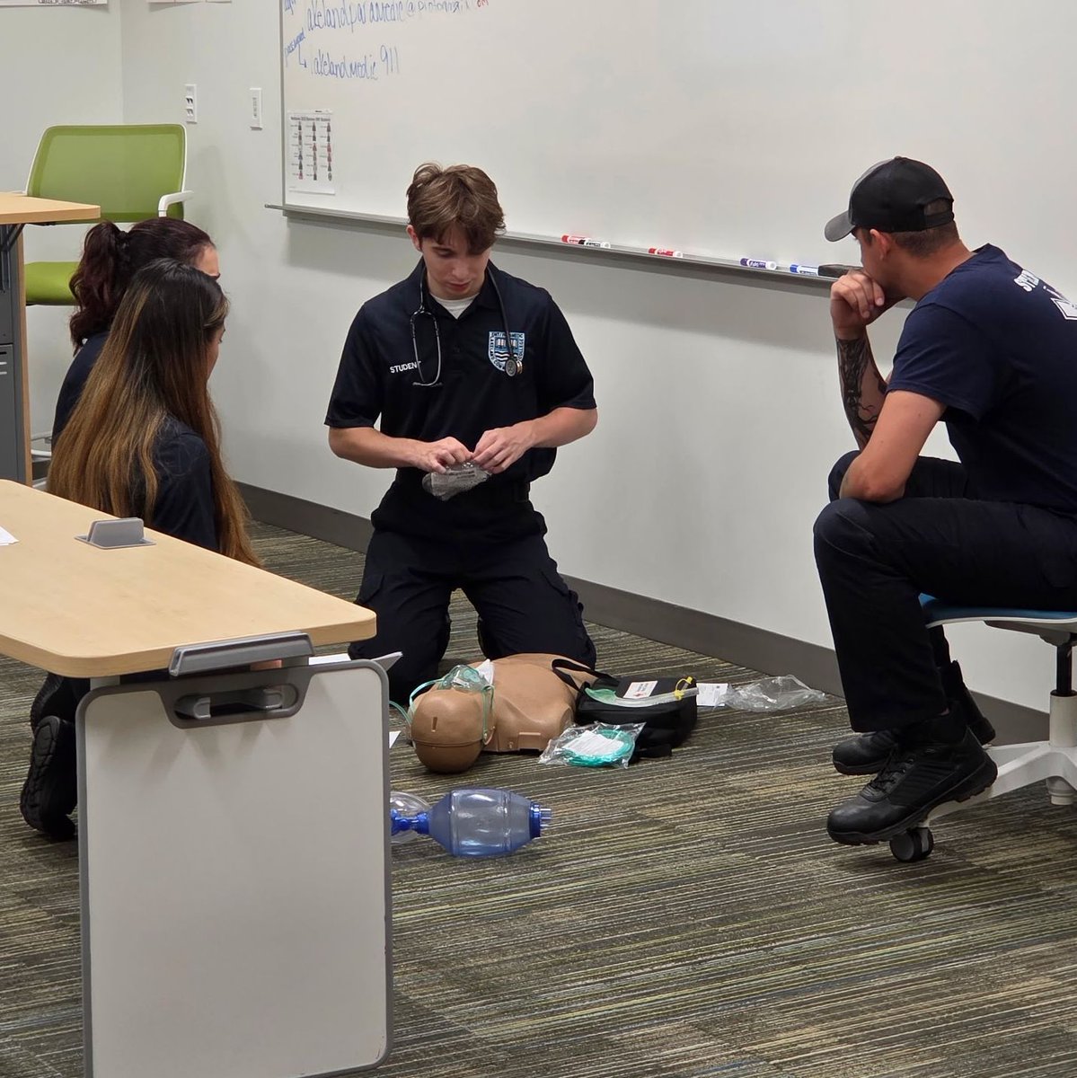 Lakeland Community College (@lakelandcommcol) on Twitter photo It was a day of valuable learning and teamwork as Lakelandās EMT and Paramedic students collaborated on a joint patient assessment lab.
For more info on Lakelandās programs, please reach out to Carl West, program director, at cwest15@lakelandcc.edu.
ā”ļø bit.ly/3HUoJof It was a day of valuable learning and teamwork as Lakelandās EMT and Paramedic students collaborated on a joint patient assessment lab.
For more info on Lakelandās programs, please reach out to Carl West, program director, at cwest15@lakelandcc.edu.
ā”ļø bit.ly/3HUoJof