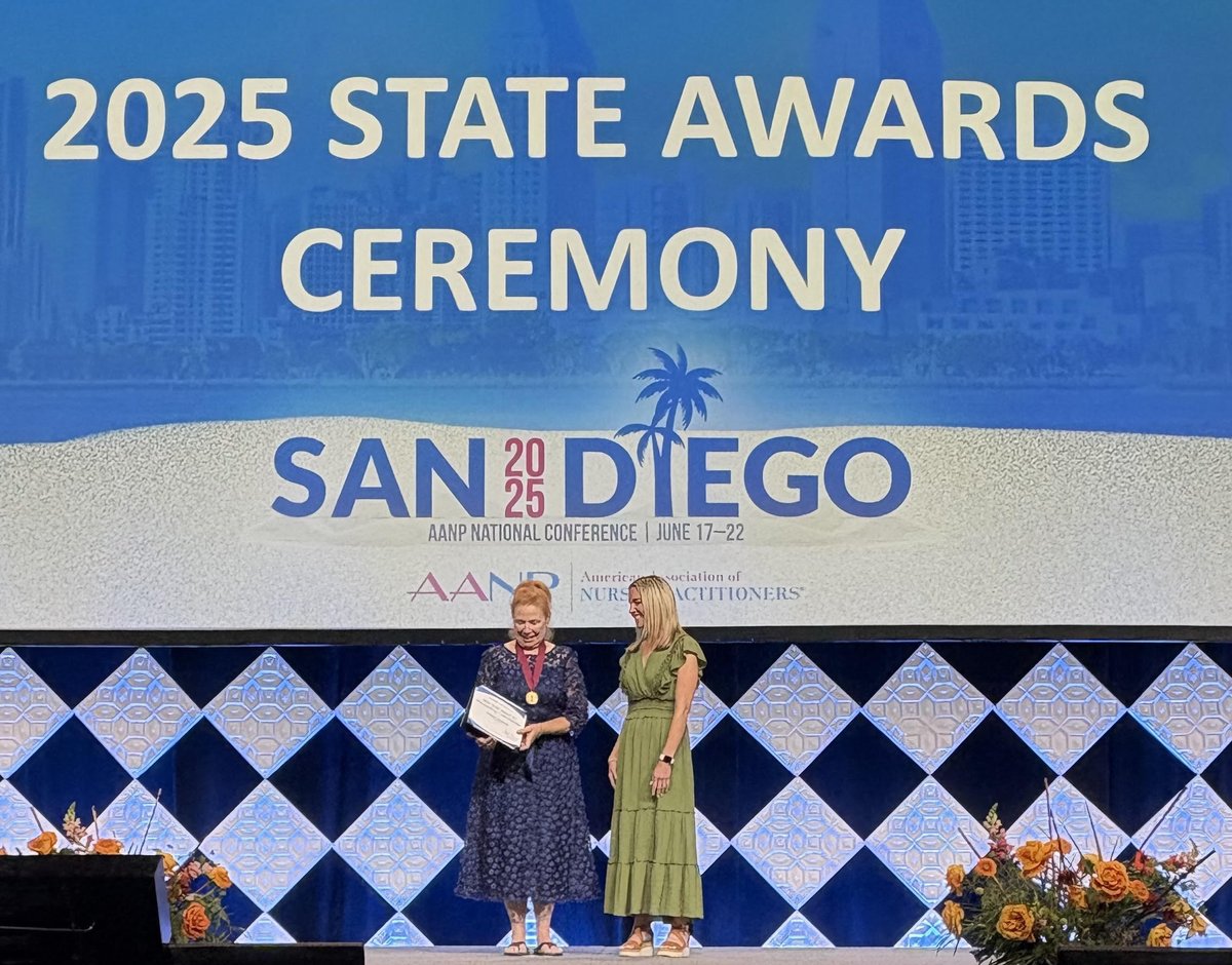 karenholab's tweet image. Congratulations to the amazing Bekka Sobolewski, MSN, APN, ANP-BC for receiving a 2025 State Award for Outstanding Contributions from the American Assoc of Nurse Practitioners! She was the winner from IL
@NMSurgery @NMCardioVasc @AANP_NEWS