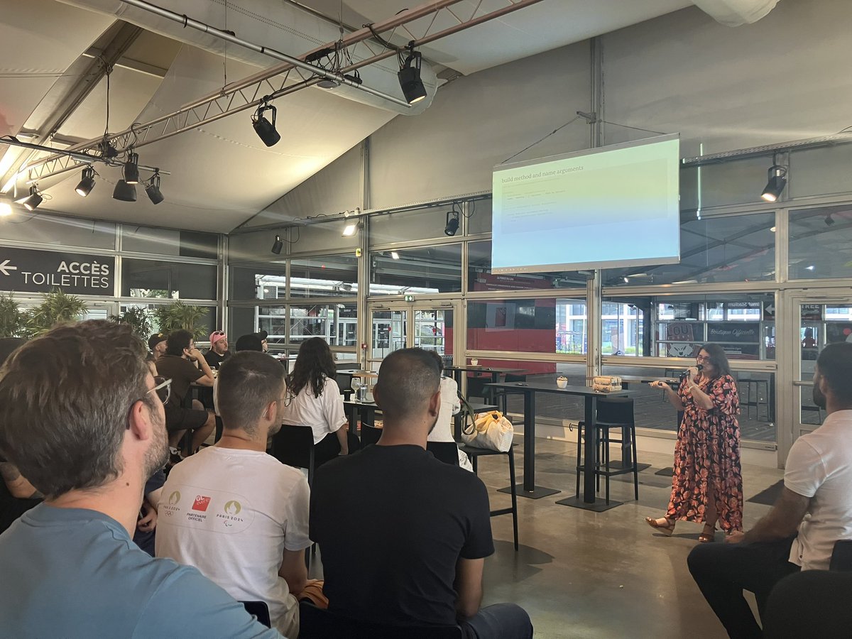 BakslashHQ's tweet photo. Attending the first ever #Sylius meetup in Lyon brought by @Sylius, @Akawakaweb and hosted by @GLevents 🚀 https://t.co/yUc3qHAzDs