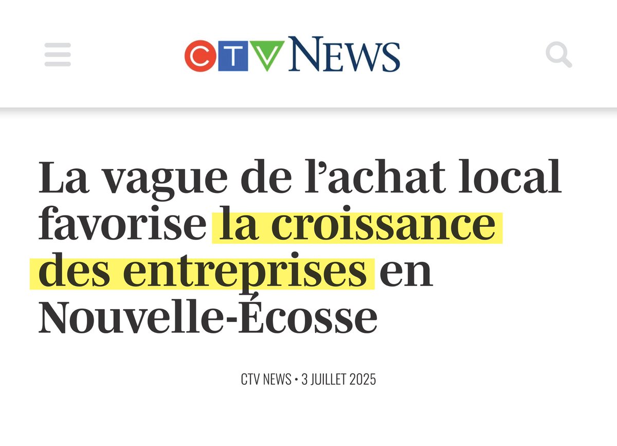 La Nouvelle-Écosse élimine les obstacles au commerce pour faciliter l’achat de produits canadiens.
 
C’est ainsi que nous bâtissons une économie canadienne forte et unifiée.