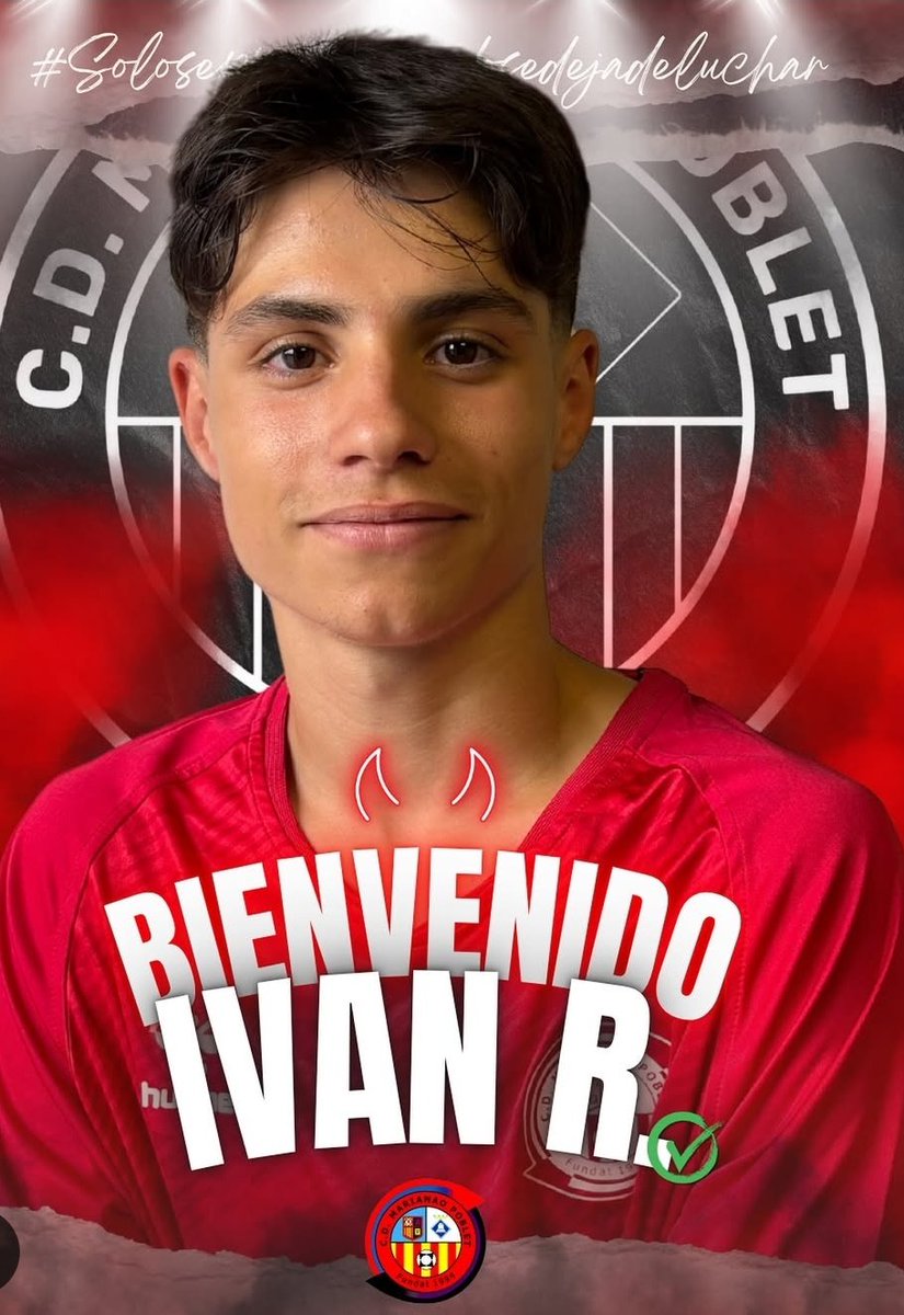 CD Marianao Poblet (@marianaopoblet) on Twitter photo #PrimerEquipo🔴⚫
✍️ FICHAJE!
💥 El delantero Ivan Rodríguez (<a href="/UniBellvitge/">U.D. Unificación Bellvitge</a> ) jugará con nosotros la próxima temporada.
Bienvenido a tu nuevo club y mucha suerte!!
#2cat3
#SomMarianao #PrimerEquipo🔴⚫
✍️ FICHAJE!
💥 El delantero Ivan Rodríguez (<a href="/UniBellvitge/">U.D. Unificación Bellvitge</a> ) jugará con nosotros la próxima temporada.
Bienvenido a tu nuevo club y mucha suerte!!
#2cat3
#SomMarianao