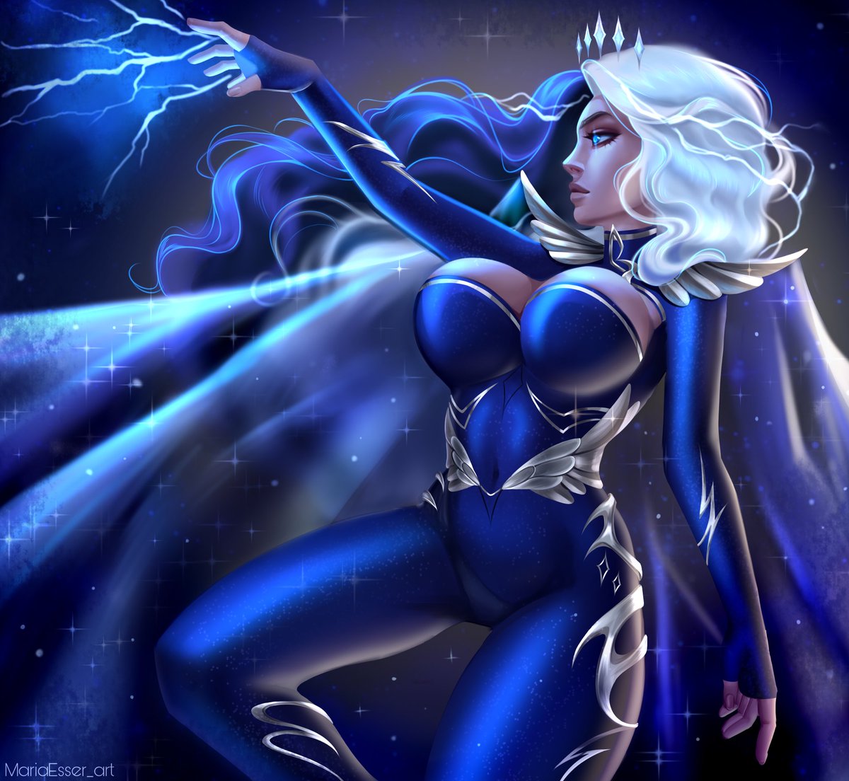 Amazing Kája for <a href="/CmapcaArt/">Cmapca art</a> 💙✨🌌