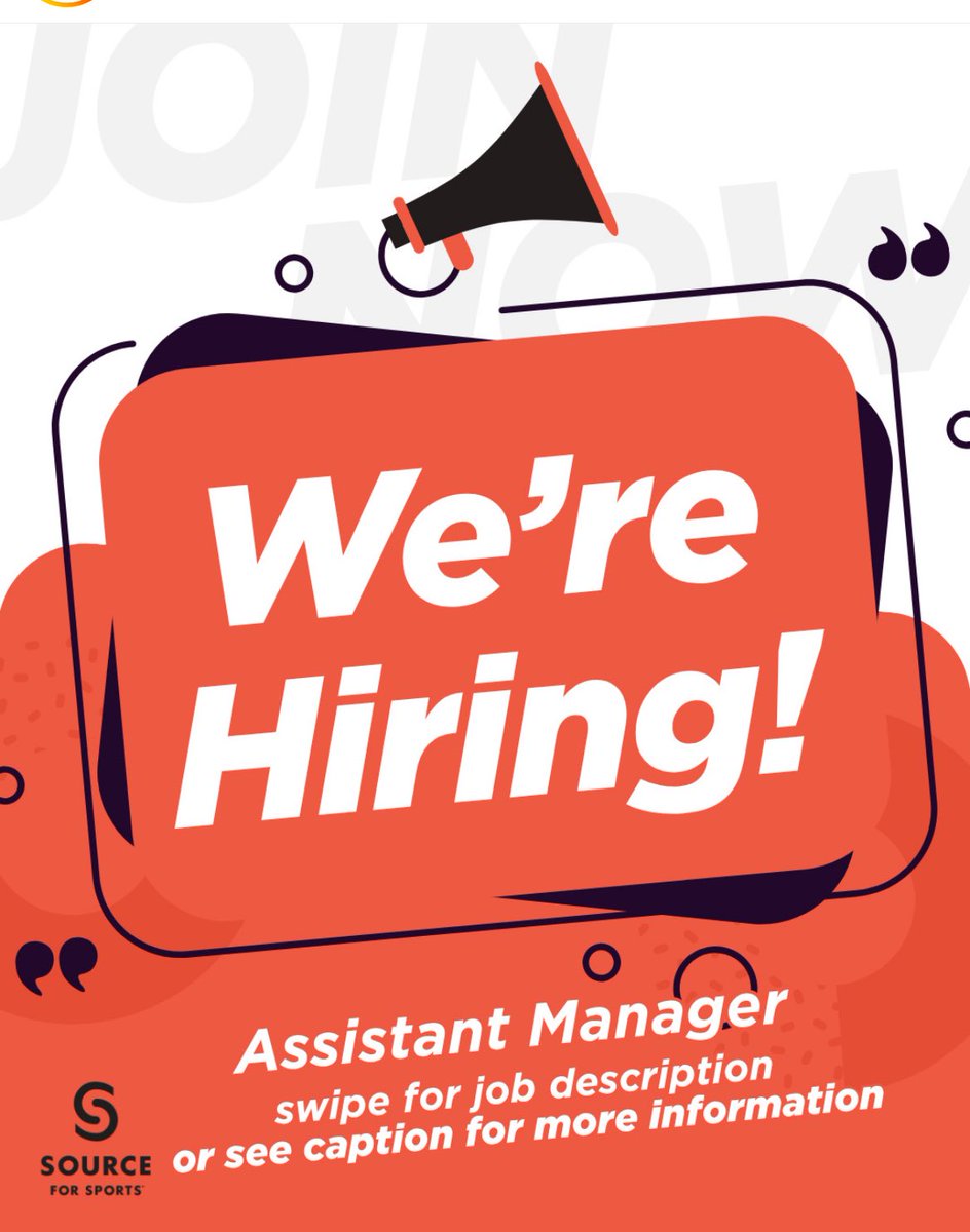 miguelbeaudry's tweet photo. Hiring at our Source for Sports location in North Bay. https://t.co/bJomfCjUR6