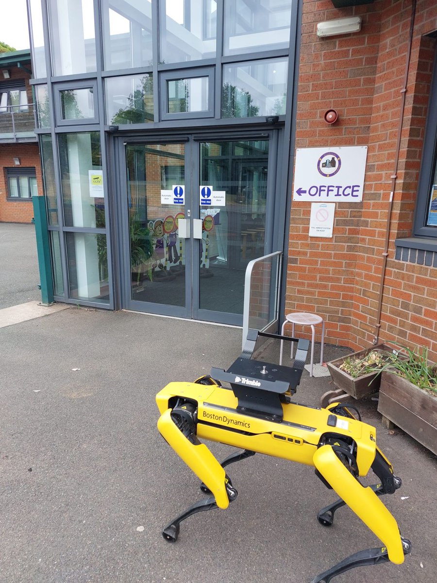 Thank you to our Brand Ambassador Melvin Penwill for sharing

He explained "The real highlight? Watching their faces light up as Spot the robot dog walked around the hall, helping bring land surveying to life in the most engaging way possible!"

 ow.ly/UT4J50WkuYX