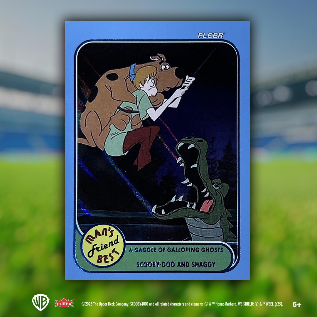 Collectors, did you spot these clues in the Fleer Scooby-Doo insert cards?

🔍The Man for All Seasons Memorabilia cards are based on the 1986-87 Fleer basketball design, which collectors may recognize from Michael Jordan's famous rookie card.
🔍The 1991-92 Fleer 3D Acrylic cards