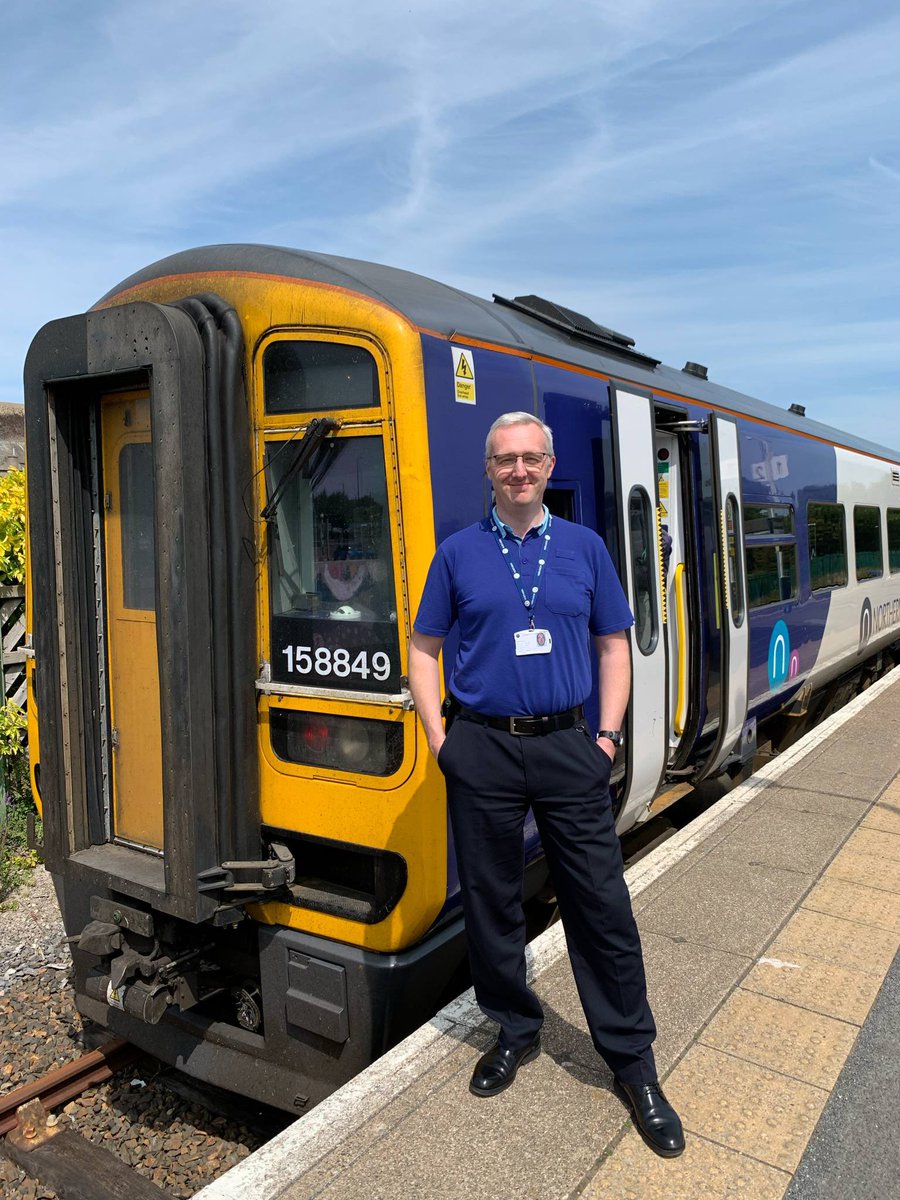 After 14 weeks of training, classroom based learning, practical learning, lots of revision, written and practical assessments, lots of laughs along the way, I’ve now officially become a qualified conductor.. 😁😁🚆🛤️ 
The smile in the picture says it all