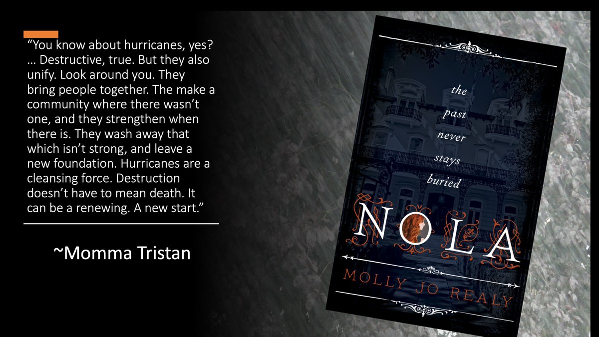 MollyJoRealy's tweet photo. Have you ever just known something? 
I didn't add a lot of my God to NOLA, first edition.
The rewrite changes that.

#writingcommunity #amwriting #NOLA #NewOrleans #crowdfunding #romanticsuspense #creative #encouragement #southernwriter
https://t.co/ck7Nr6Sar4 https://t.co/W87UIoo4My