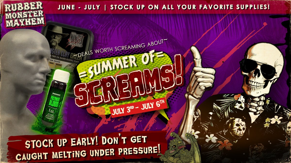 Summer of Screams Sale Starts NOW! 🔥 - mailchi.mp/monstermakers/…