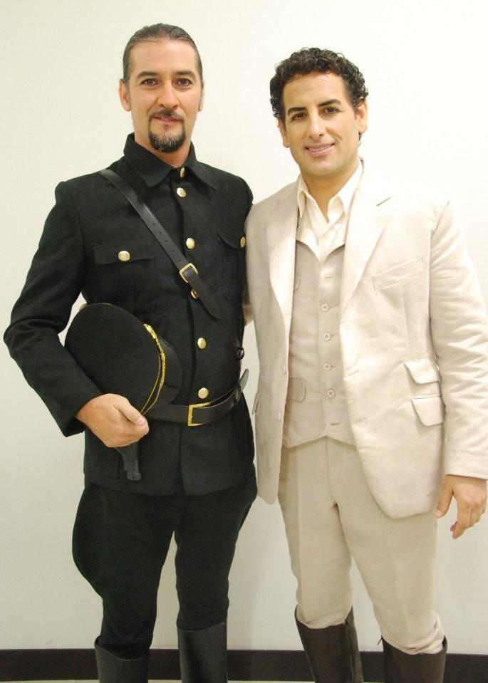 SolverProd's tweet image. Juan Antonio de Dompablo y Juan Diego Florez, grandes amigos, aquí juntos en la ópera Guillermo Tell en abril del 2013 en el Gran Teatro Nacional.
#GranTeatroNacional #teatro #classic #VivaElPeru #musicaclásica #peruanos #peruanosenelmundo